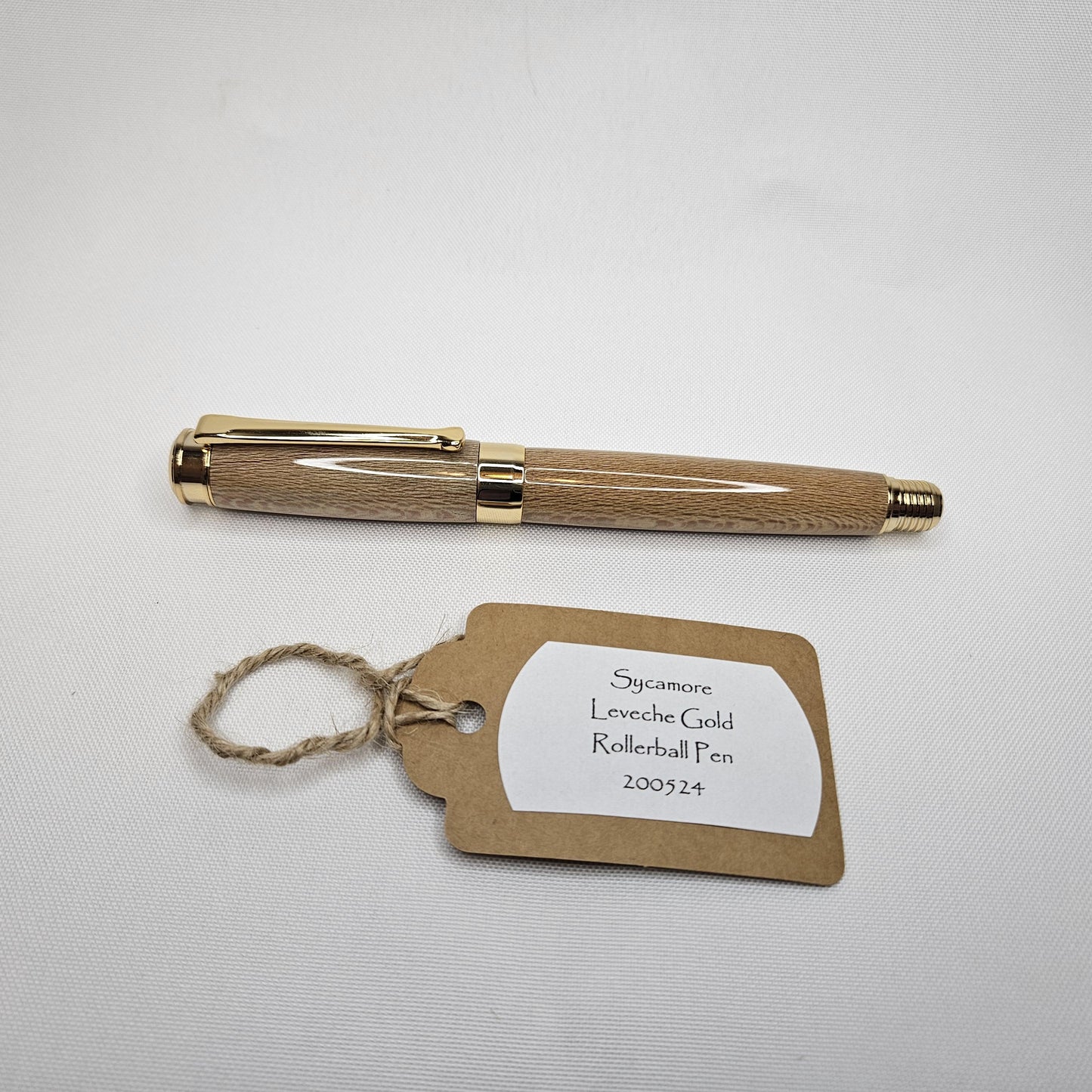 Sycamore Rollerball Pen with Gold Hardware