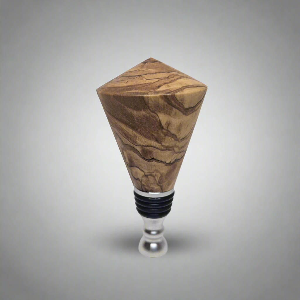 Olivewood Wine Stopper Gift Set