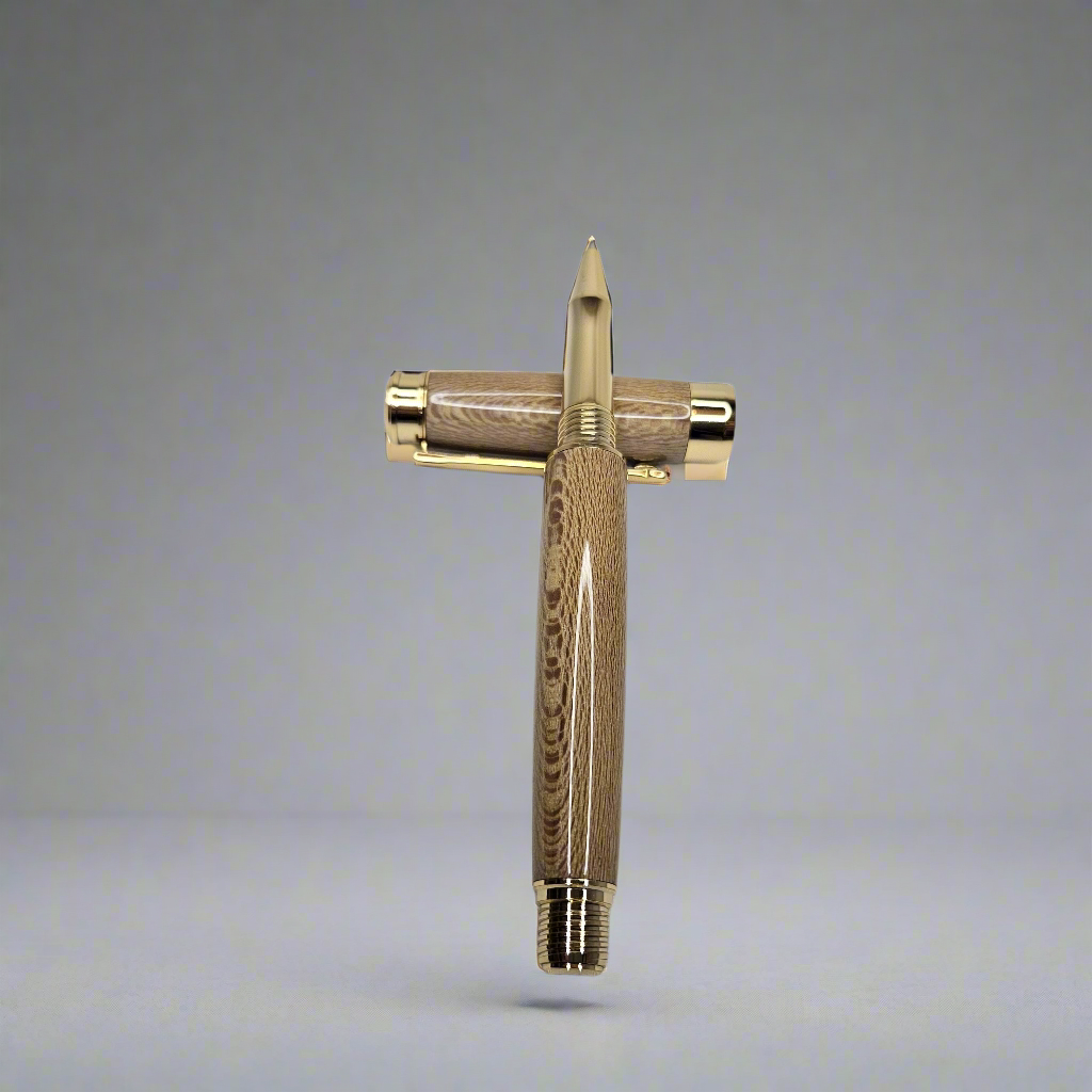 Sycamore Rollerball Pen with Gold Hardware